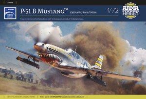Arma Hobby 70075 - 1:72 P-51B Mustang China/Burma/India
