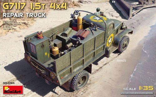 Przejdź do produktu Miniart 35494 - 1:35 G7117 1,5T 4x4 Repair Truck