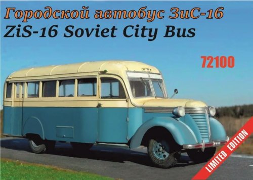 Przejdź do produktu Zebrano 72100 - 1:72 ZIS-16 Soviet City Bus