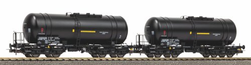 Przejdź do produktu PIKO 28311 H0 - Zestaw 2 wagonów cystern typu 406Ra, PKP, ep.IV