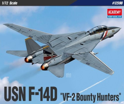 Przejdź do produktu Academy 12590 - 1:72 USN F-14D VF-2 Bounty Hunters