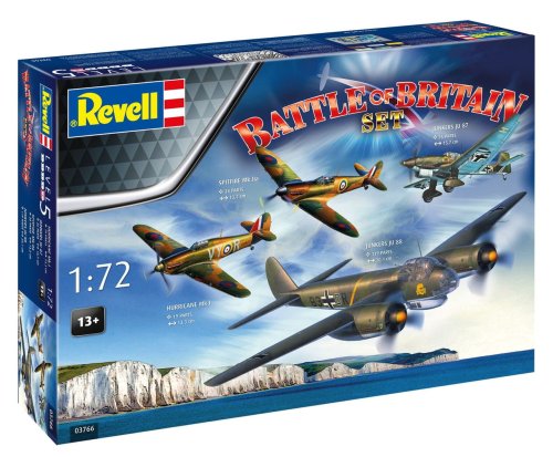 Przejdź do produktu Revell 03766 - 1:72 Battle of Britain 85th Anniversary modele z farbami