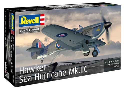 Przejdź do produktu Revell 03768 - 1:32 Hawker Sea Hurricane Mk.IIC