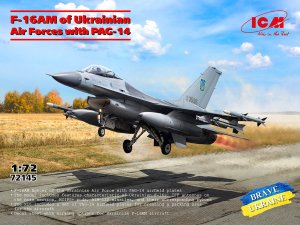 ICM 72145 - 1:72 F-16AM of Ukrainian Air Forces with PAG-14