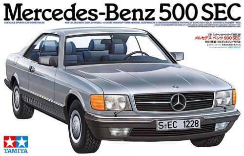 Przejdź do produktu Tamiya 24029 - 1:24 Mercedes-Benz 500 SEC