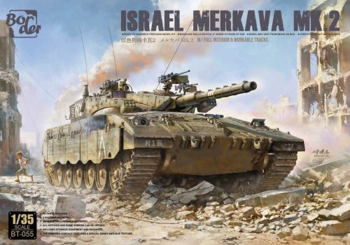 Przejdź do produktu Border BT055 - 1:35 Israel Merkava Mk.2 w/ Full Interior & Workable Tracks
