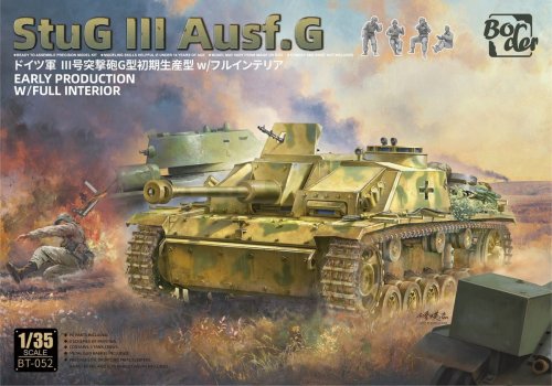 Przejdź do produktu Border BT052 - 1:35 StuG III Ausf. G Early Prod. w/ Full Interior