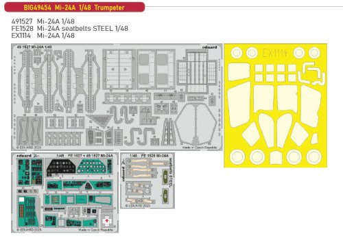 Przejdź do produktu Eduard BIG49454 - 1:48 Mi-24A