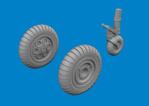 Eduard 672419 - 1:72 Fw 190A wheels early