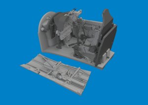 Eduard 6481132 - 1:48 P-40N cockpit Print 3D