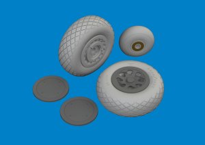 Eduard 6481127 - 1:48 DB-7B Boston III wheels