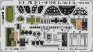 Eduard FE1545 - 1:48 Buffalo British version