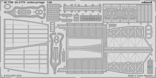 Przejdź do produktu Eduard 481169 - 1:48 Do 217K undercarriage