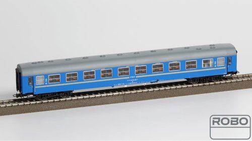 Przejdź do produktu Robo 244431 H0 - Wagon osobowy kuszetka typu 110Ac, PKP 110Ac, Warszawa Grochów, ep.V z oświetleniem