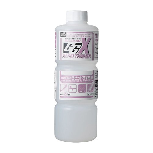 Przejdź do produktu Mr.Hobby T217 - Rozcieńczalnik Mr.Color GGX Rapid Thinner 400 ml