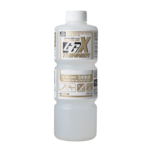Przejdź do produktu Mr.Hobby T204 - Rozcieńczalnik Mr.Color GGX Thinner 400 ml