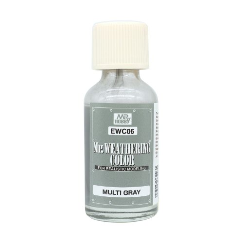 Przejdź do produktu Mr.Hobby EWC06 - Wash Mr. Weathering Color Multi Gray 40 ml