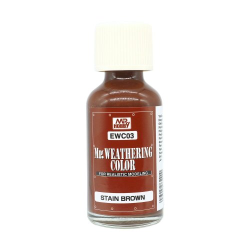Przejdź do produktu Mr.Hobby EWC03 - Wash Mr. Weathering Color Stain Brown 40 ml