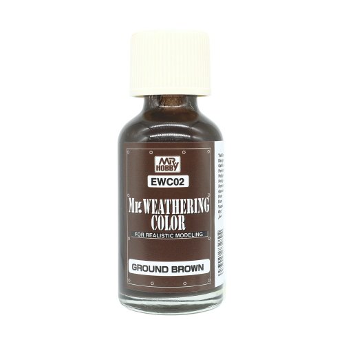 Przejdź do produktu Mr.Hobby EWC02 - Wash Mr. Weathering Color Ground Brown 40 ml