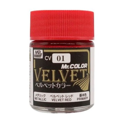 Przejdź do produktu Mr.Hobby CV01 - Farba Velvet Red 18 ml