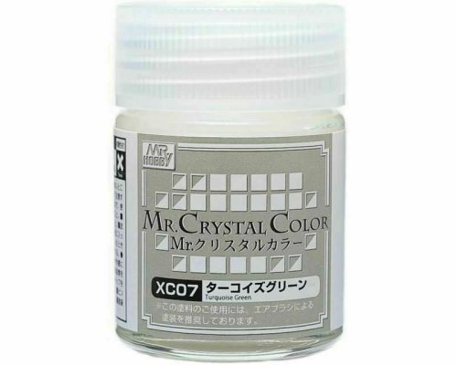 Przejdź do produktu Mr.Hobby XC07 - Farba Mr.Crystal Turqoise Green 18 ml