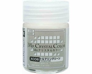 Mr.Hobby XC06 - Farba Mr.Crystal Tourmaline Green 18 ml
