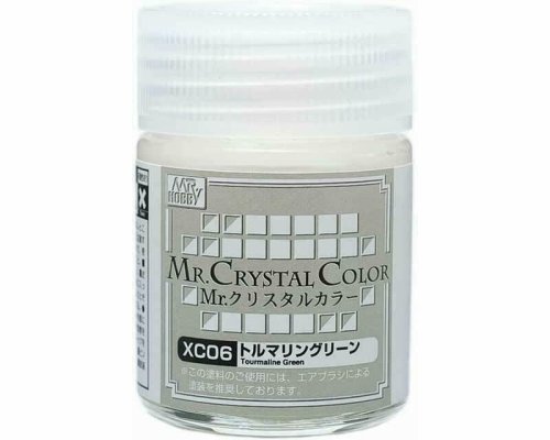 Przejdź do produktu Mr.Hobby XC06 - Farba Mr.Crystal Tourmaline Green 18 ml
