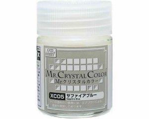 Mr.Hobby XC05 - Farba Mr.Crystal Sapphire Blue 18 ml