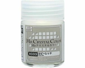 Mr.Hobby XC03 - Farba Mr.Crystal Ruby Red 18 ml