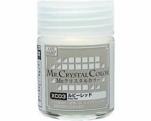 Przejdź do produktu Mr.Hobby XC03 - Farba Mr.Crystal Ruby Red 18 ml