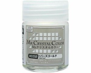 Mr.Hobby XC02 - Farba Mr.Crystal Topaz Gold 18 ml