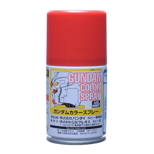 Przejdź do produktu Mr.Hobby SG04 - Farba w sprayu Gundam MS Red 100 ml