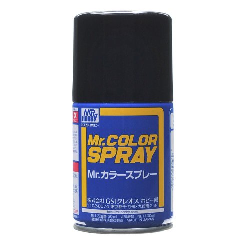 Przejdź do produktu Mr.Hobby S092 - Farba w sprayu Semi Gloss Black 100 ml