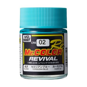 Mr.Hobby CRE02 - Farba Revival Cerulean Blue 18 ml