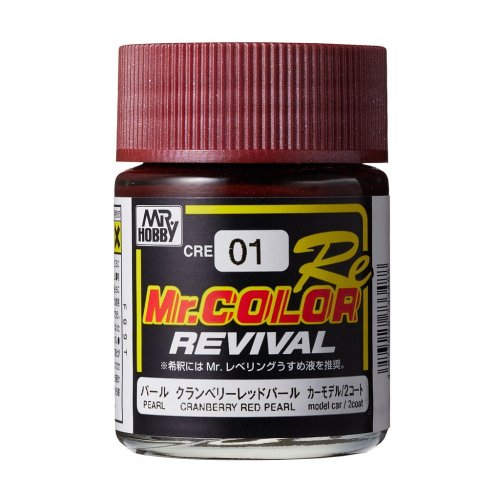 Przejdź do produktu Mr.Hobby CRE01 - Farba Revival Cranberry Red Pearl 18 ml