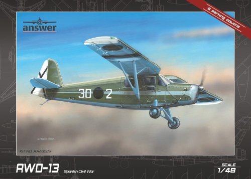 Przejdź do produktu Answer AA48025 - 1:48 RWD-13 Spanish Civil War