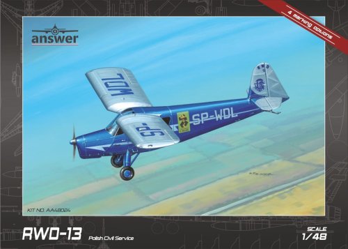 Przejdź do produktu Answer AA48024 - 1:48 RWD-13 Polish Civil Service