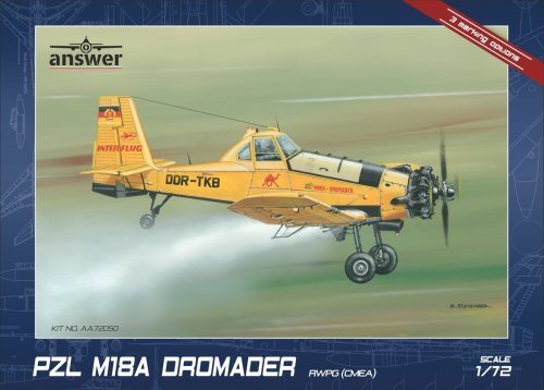 Przejdź do produktu Answer AA72050 - 1:72 PZL M18A Dromader RWPG CMEA