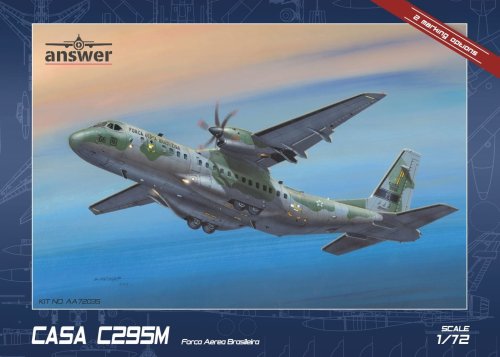 Przejdź do produktu Answer AA72035 - 1:72 CASA C295M Forca Aerea Brasileira