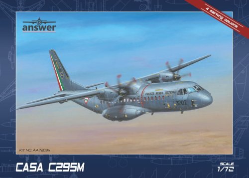Przejdź do produktu Answer AA72034 - 1:72 CASA C295M in Mexican Service