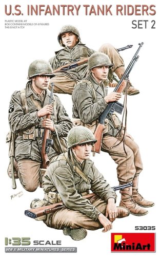 Przejdź do produktu Miniart 53035 - 1:35 U.S. Infantry Tank Raiders Set 2