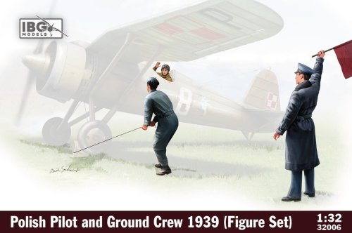 Przejdź do produktu IBG 32006 - 1:32 Polish Pilot and Ground Crew 1939 Figure Set