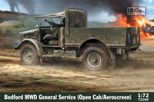 Przejdź do produktu IBG 72160 - 1:72 Bedford MWD General Service Open Cab / Aeroscreen