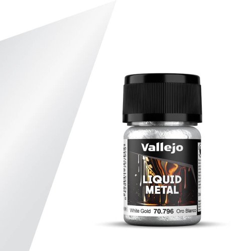 Przejdź do produktu VALLEJO 70796 - Liquid Metal White Gold
