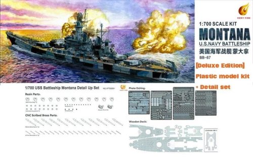 Przejdź do produktu Very Fire VF700901DX - 1:700 USS Montana