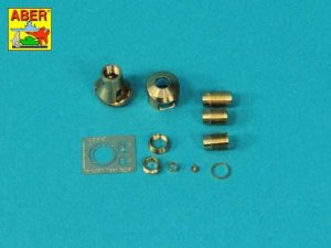 Aber 16L31 - 1:16 Hamulec wylotowy wczesny do luf w Pz.IVH, StuG.IIIG, PaK 40