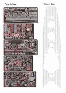Very Fire VF350903UP - 1:350 IJN Musashi Detail Up Set