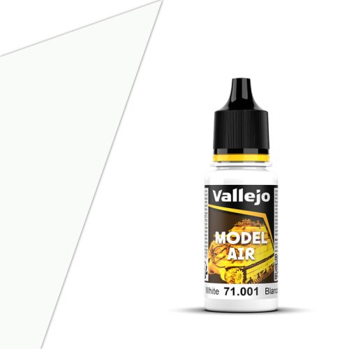 Przejdź do produktu VALLEJO 71001 - Farba akrylowa White 17 ml (FS37925 RAL9016 RLM21) - Model Air