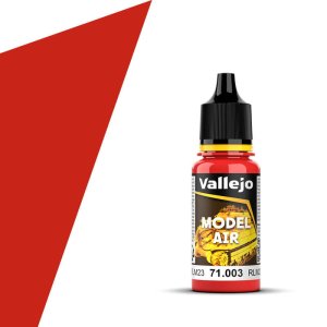 VALLEJO 71003 - Farba akrylowa Red 17 ml (RLM23) - Model Air
