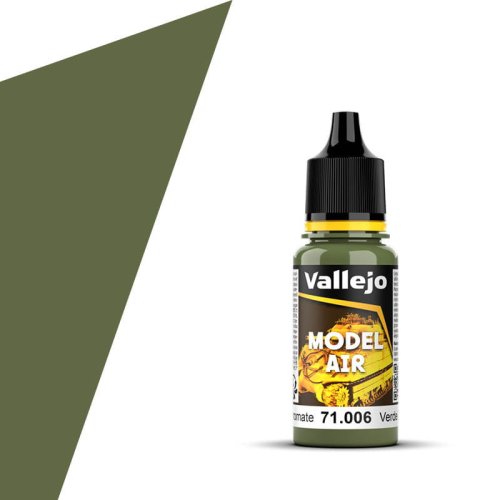 Przejdź do produktu VALLEJO 71006 - Farba akrylowa Camouflage Light Green Chromo 17 ml - Model Air